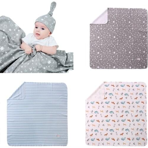 3pc set Baby Blankets Newborn Swaddle Wrap Blankets Cotton Infant Muslin Diaper Cloth Blanket Towel 90X90cm