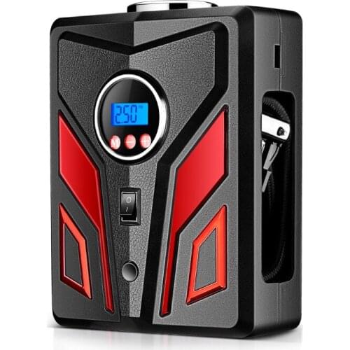 High-power Parallel Bars Household Air Pump 12v Portable Tire Pump Intelligent Tire Repair Air Pump