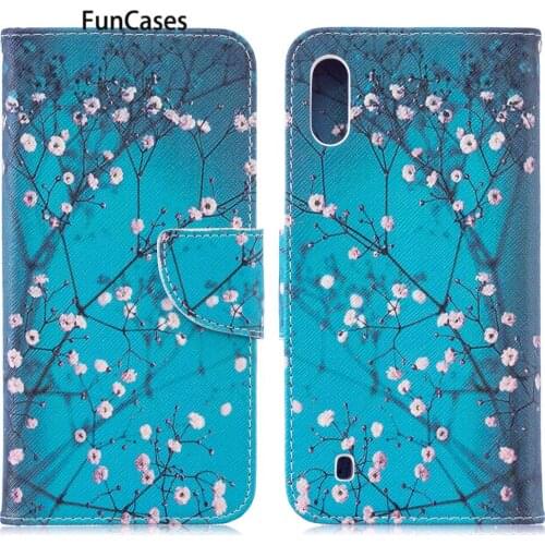 Newest Telephone Covers For capa Samsung M10 PU Leather Book Wallet Phone Pouch sFor Case Samsung Galaxy funda A10 Back Cover