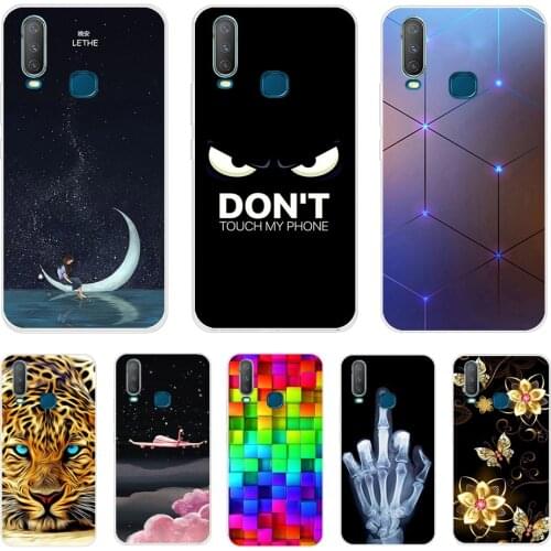 Cases For Vivo Y11 2019 Case Soft TPU Back Phone Cover For Vivo Y17 Y15 Y12 Y3 Case 6.35 silicon VivoY17 Y 17 15 12 3 11 Funda
