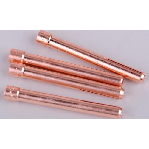 LETAOSK 4pcs TIG Welding Collet 10N22 10N23 10N24 10N25 Fit for WP17 18 26 Torch Accessories
