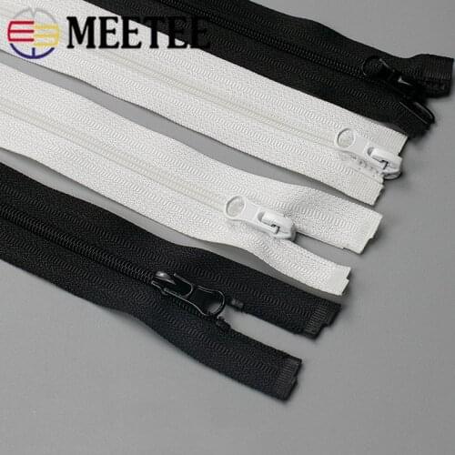 5/10pcs 3# Double Sliders Nylon Zippers For Baby Clothes Open-end Zipper Children Sleeping Bag Zips DIY Accessories ZA173
