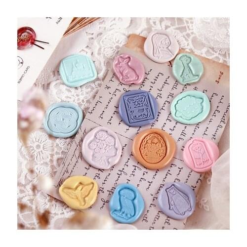 Special Wax Seal Handbook Lacquer Seal Chapter Head Envelope Sealing Wax Stamp Greeting Card Invitation Gift Handbook Seal