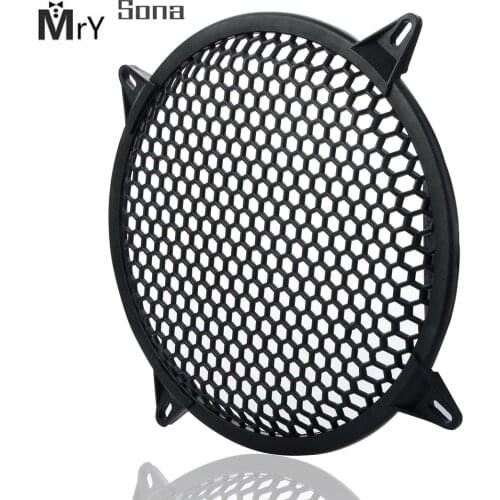 6/8/10/12 inch Loudspeaker Protective Mesh Cover Net Car Speakers Power Amplifier Decorative Circle Unit Net Sound Box Grille Z4