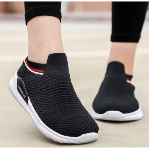 Shoes Woman New Casual Sports Flying Woven Large Size Womens Shoes Sneakers Tenis Feminino Chaussures Femme Zapatos Mujer