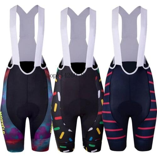 Morvelo Women 2021 Cycling Bib Shorts Summer 8 Hour Ride Pad Bike Tights MTB Ropa Ciclismo Moisture Wicking Bicycle Pants