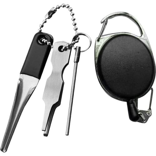 2021 Fishing Line Cutter Hook Eye Cleaner Pin Fly Fishing Line Nippers Fishing Lure Set Multi Function Plier Fishing Accessories