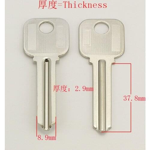 A053 Wholesale Locksmith Keymother Brass House Home Door Blank Empty Key Blanks Keys 20 pieces/lot