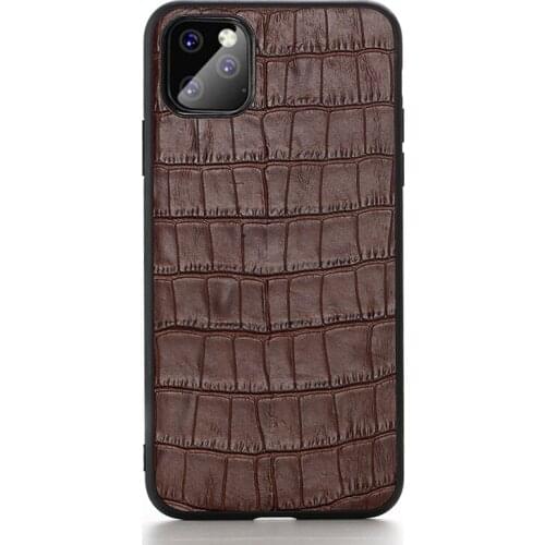 Genuine Leather Cases for iphone 12 Pro Max X XR XS max 12 Mini 11 Pro Max Stone Grain Cover for iphone SE 2020 6 6S 7 8 plus