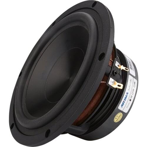 AIYIMA 6.5 Inch 100W 4 8 Ohm Midrange Bass Hifi Sound Speaker Driver Woofer Aluminum Loudspeaker DIY Speakers For Bookshelf