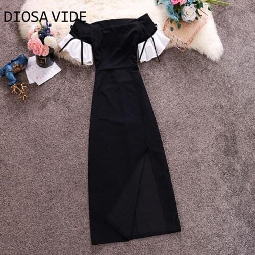 Летние платья с разрезом DIOSA VIDE China At AliExpress