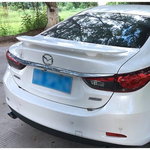 For Mazda 6 Atenza Spoiler 2015 2016 2017 2018 2019 2020 2021 High Quality ABS Material Car Rear Trunk Wing Accessories Body Kit