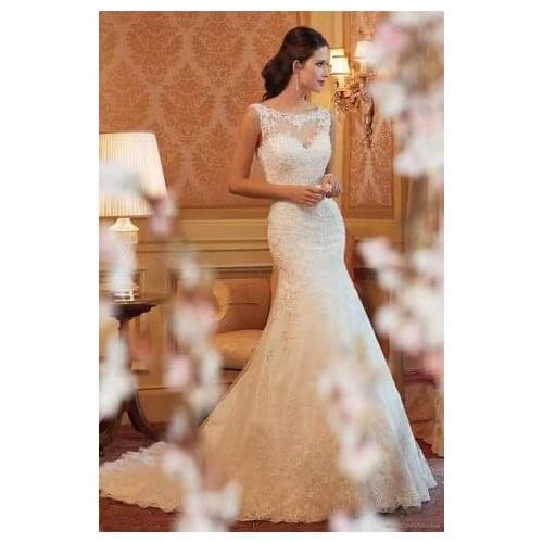 Dress Vision Mermaid Silhouette Wedding Dresses