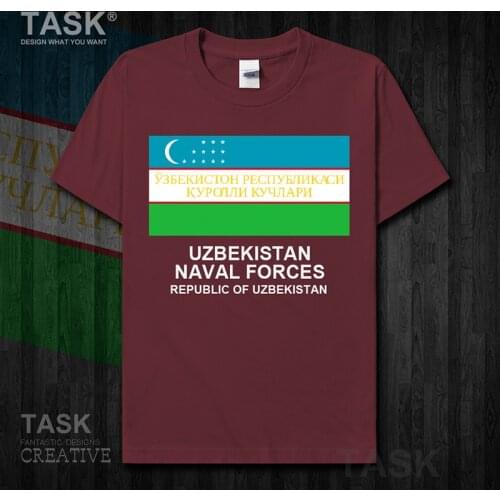 Navy Uzbekistan new Tops t shirt mens Military Tactical Army country clothes Short sleeve t-shirt Fashion sweatshirt aviation 01