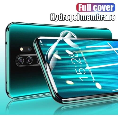 Hydrogel FilmFor Xiaomi Redmi Note 9 S Pro 8T Screen Protector Redmi Note 9S 8 T 7 6 5 Pro Mi 10T POCO X3 Full Protective Film