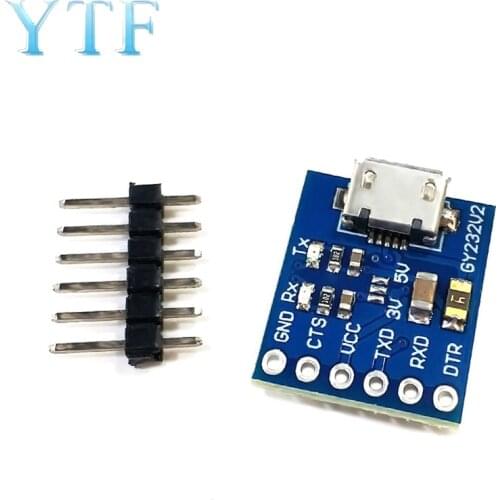 GY-232V2 MICRO FT232RL USB to TTL module microcontroller serial downloader