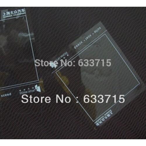 Customized self adhesive private clear transparent PVC label sticker printing