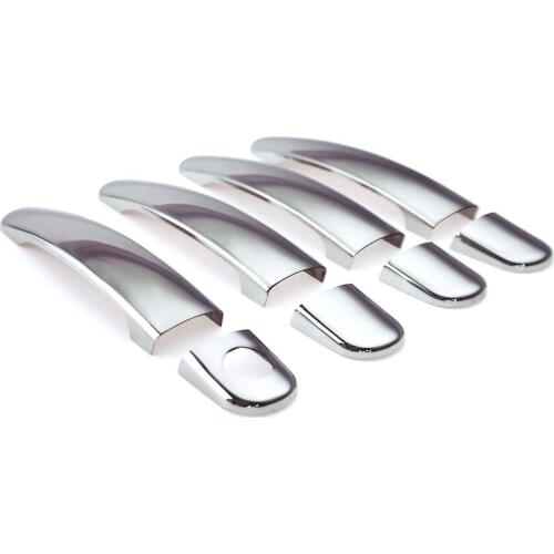 For VW PASSAT B5 Chrome Door Handle 4 door 8 Piece 1996-2005 Stainless Steel Chromium Styling Accessories Car Exterior Modified