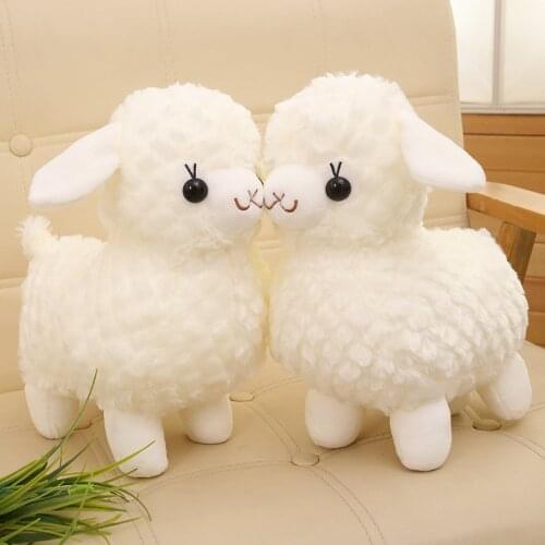 45cm Alpaca Llama Plush Toys for Children Stuffed Animal Dolls Soft Toys Stuffed Plush Toys Gift for Birthday Kids Room Decor