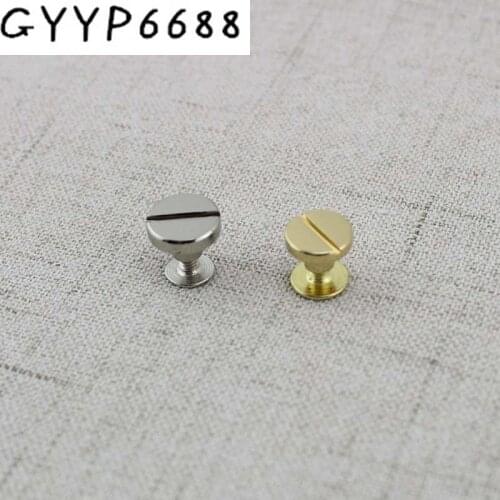 2pcs 50pcs High Quality Parts Accessories Copper Solid Rivets Bags metal parts Fasteners Leather Crafts