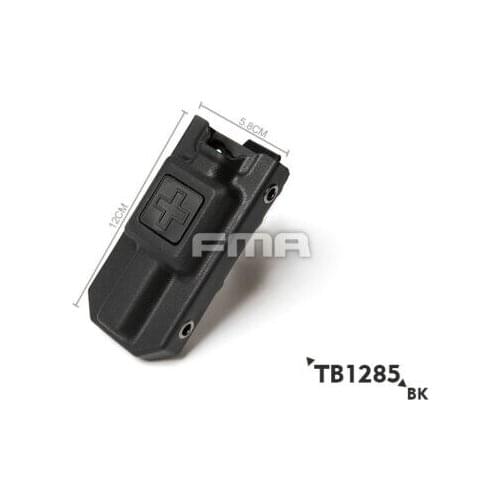 FMA Tactical Hunting Application Tourniquet Case Molle Tourniquet Carrier Pouch Storage Bag Box Holder Case for Outdoor Sports