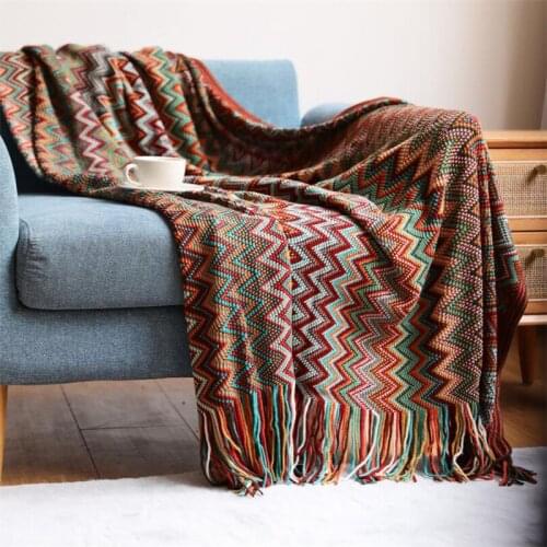 39 Styles Nordic Knitted Blanket Soft Bed Towel Sofa Bed Decorative Cover Bed Thread Blankets Sofa Office Nap Throw Blankets