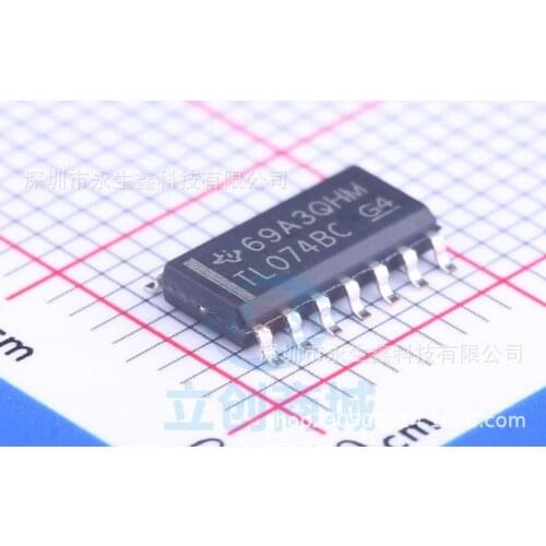 5/PCS TL074BCDR TL074BC SOP14 Operational Amplifier Brand New Original Authentic Product