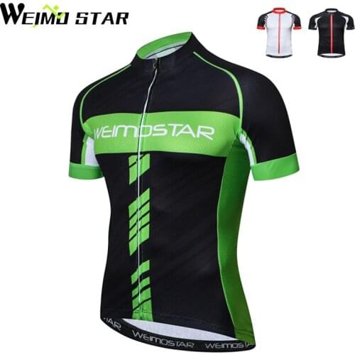 WEIMOSTAR Team Pro Mens Team Cycling Jersey Breathable MTB Bicycle Clothing Mans Bike Clothing Maillot Ropa Ciclismo S-XXXL