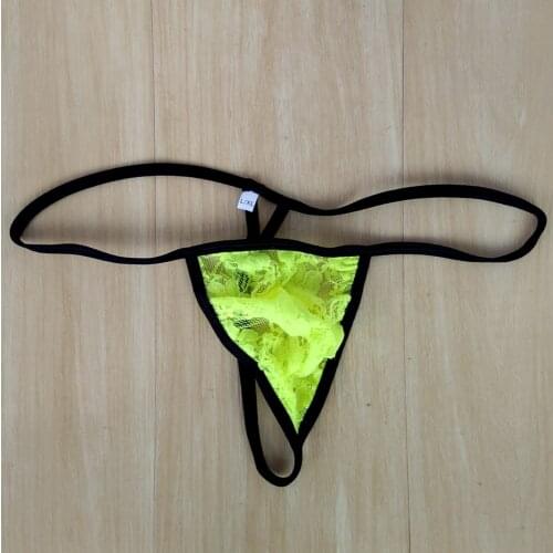 Sexys Mens Bulge Penis Pouch Bud String Thong Gay Underwear G strings