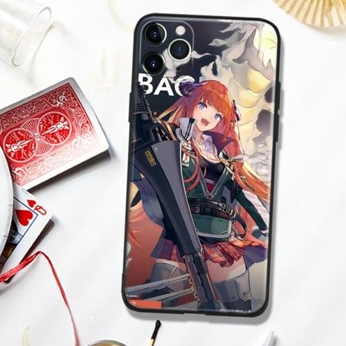 Bagpipe Arknights Soft Silicone Tempered Glass Phone Case Cover Shell For iPhone SE 6 6s 7 8 Plus X XR XS 11 12 Mini Pro Max