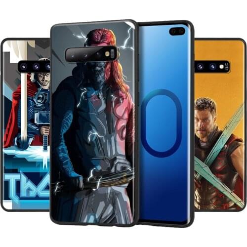 Marvel Avengers Thor For Samsung Galaxy S21 S20 FE Ultra Lite S10 5G S10E S9 S8 Plus Soft Silicone Phone Case