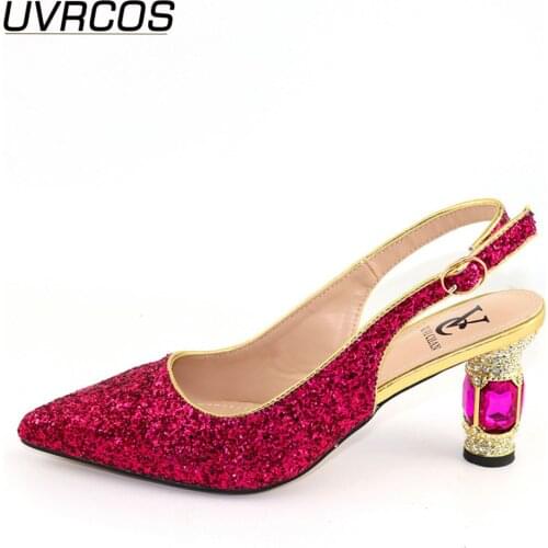 New Fashion Sexy Wedding Shoes Womans Dress Sandal 2021 Mature Women High Heels Sandals Concise Solid Elegant Crystal Shoes