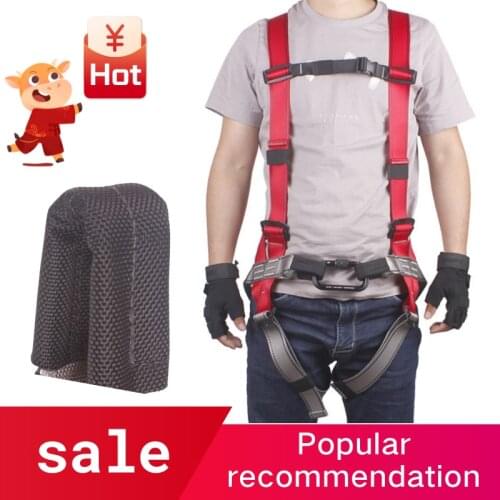 Adjustable Body Waist Harness Climbing Belt Fall Protection Full Body Rock Climbing Harness Body Seat Belt