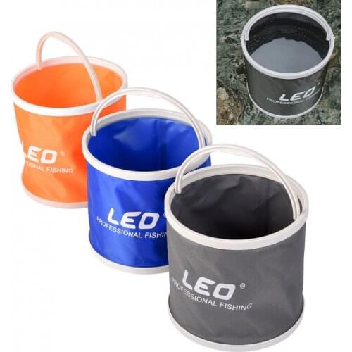 Fishing Tools Portable Folding Canvas Bucket Fishing Accessories Tackle For Live Fish Water Storage Hot