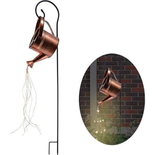 Garden Light Lamp Led Lights Lamps Solar Energy Lawn Iron Patio Outdoor For Wedding Party Holiday Decoration Luminous String