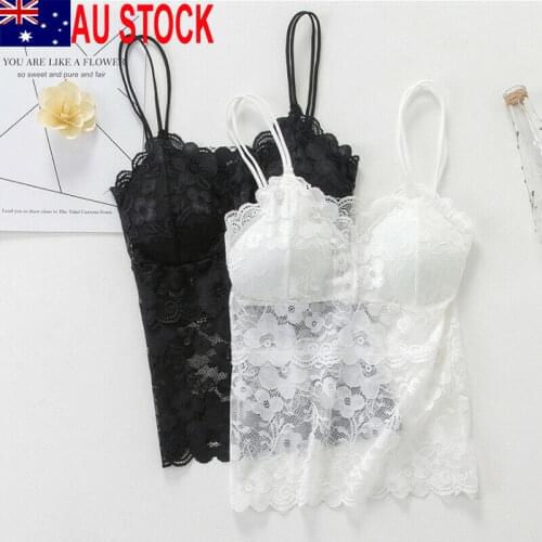 Sexy Lace Bralette Tube Tops Bandeau Summer Women Lace Bra Tanks Crop Tops Bandeau Girl Vest Underwear
