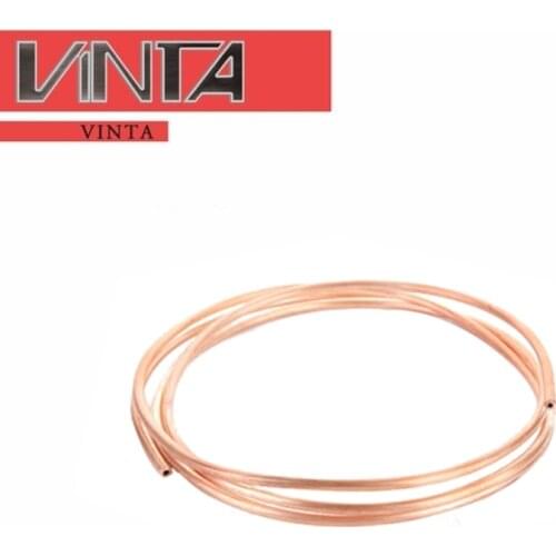 1m Copper tube Air 2 0.5mm 3*0.5mm 3*1mm 4*0.5mm 4*1mm 5*0.5mm Copper Capillary Soft Copper Pipe Brass Tube Coil Soft copper
