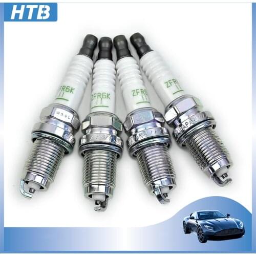 4pcs/lot 9807B-5617P ZFR6K11 Normal Spark Plug For Honda Accord Civic CR-V FR-V 2.0 2.3 3.0 L 9807B 5617P ZFR6K 11 9807B5617P