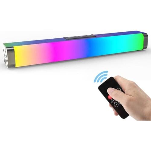 For Bluetooth Wireless Sound Bar RGB Speaker Super Power Sound Speaker Wired Wireless Surround Stereo Subwoofer Home Theater
