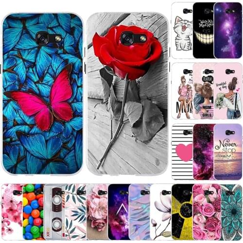 For Samsung Galaxy A5 2017 Case Cover Silicone Soft TPU Fundas Coque Phone Case For Samsung A5 2017 Back Cover Bumper Protective