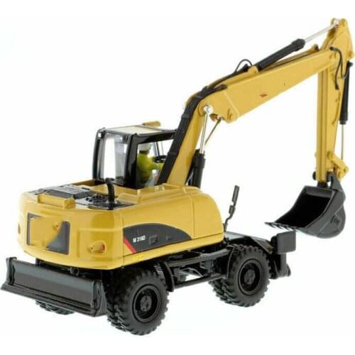 DM 85171 1/50 Scale M316D Engineering Vehicle Wheel Excavator Construction Vehicle Car Model Core Classics Model for Fans Gift