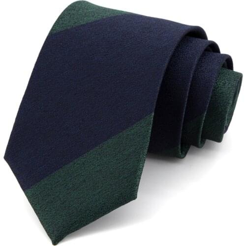 Business Ties for Men 8 CM Wide Striped Dresses Necktie Fashion Formal Work Cravat Male Gift With Box