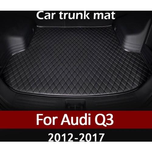 MIDOON Car trunk mat for Audi Q3 2012 cargo liner carpet interior accessories cover