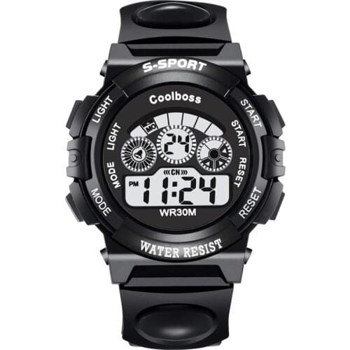 Luxury Digital Alarm Stopwatch Back Light Watch Women Men Children Sports Wrist Watch Clock relogio feminino masculino 8O74