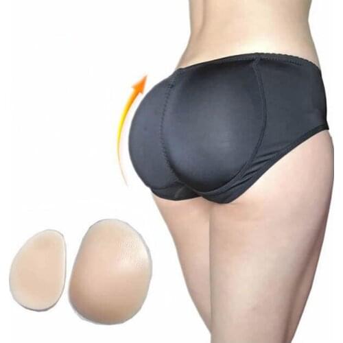 Silicone Hips Butt Lifter Enhancer Shaper Panty Silicone Padded Control Knickers for Women Crossdresser Ajusen