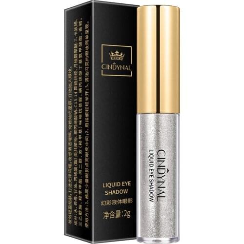 Fantasy Color Liquid Eye Shadow 2g Diamond Eye Shadow Nude Metal Shimmer Glow Glitter Single Liquid Eyeshadow Makeup Pigment