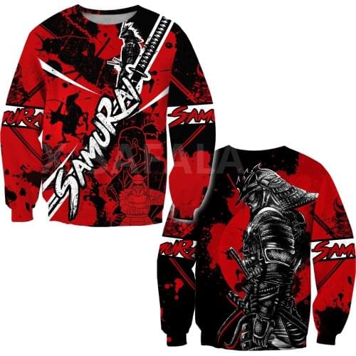 Samurai Tattoo 3D All Print Plus Hoodie Man Women Harajuku Outwear Zipper Pullover Sweatshirt Casual Unisex Jacket