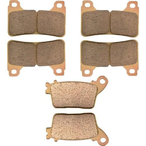 Motorcycle Parts Copper Based Sintered Motor Front & Rear Brake Pads For Honda CBR600RR CBR 600RR CBR600 RR 2007-2009 Brake Disk