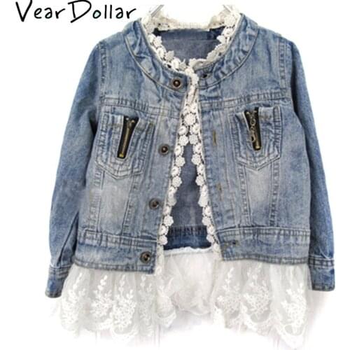 Джинсовые куртки для девочек VearDoller China At AliExpress