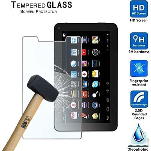 HD Scratch Resistant Tempered Glass Suitable for CELLO 7 Inch Tablet Explosion-Proof Screen Protector Tablet Accessories